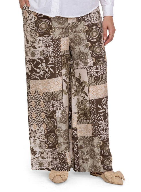 Olive RD - Printed Pant - Khotwh